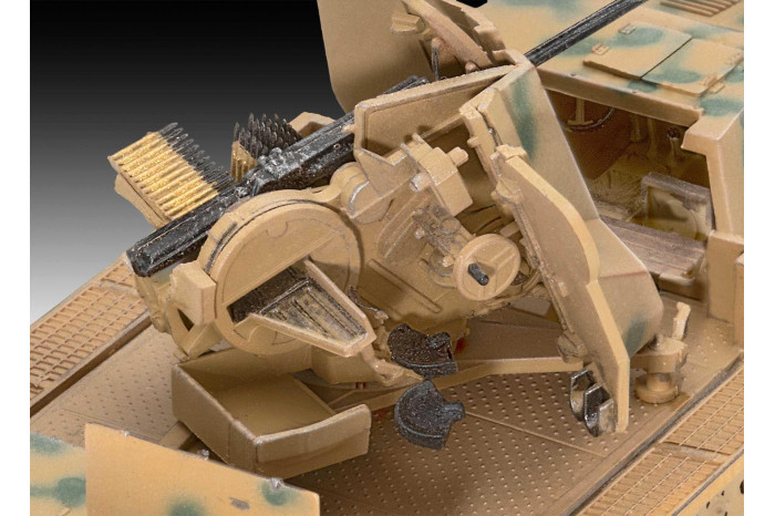 Plastic ModelKit military 03293 - sWS mit Flak-Aufbau als Sfl. mit 3,7cm Flak 43 (1:72)