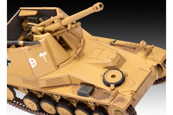 Gift-Set diorama 03334 - Sd.Kfz. 124 Wespe (1:76)