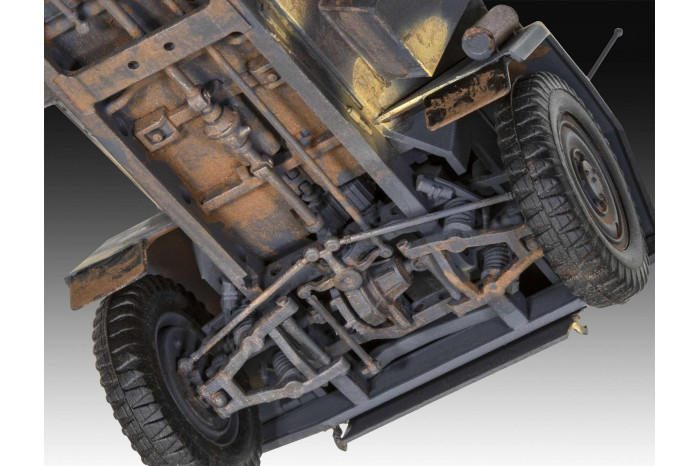 Plastic ModelKit military 03335 - German Command Armoured Vehicle Sd.Kfz.247 Ausf.B (1:35)