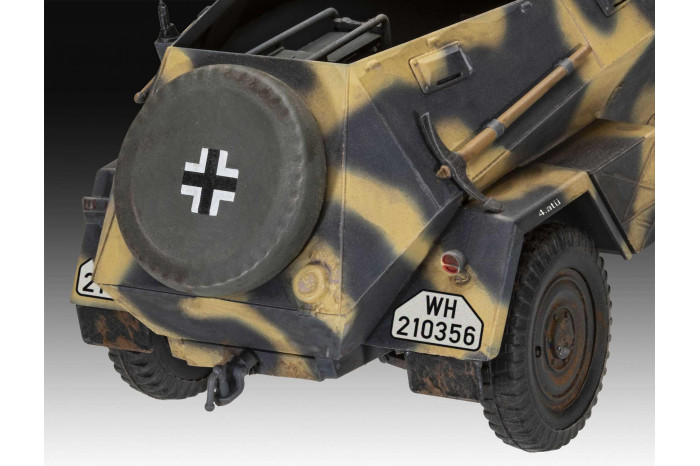 Plastic ModelKit military 03335 - German Command Armoured Vehicle Sd.Kfz.247 Ausf.B (1:35)