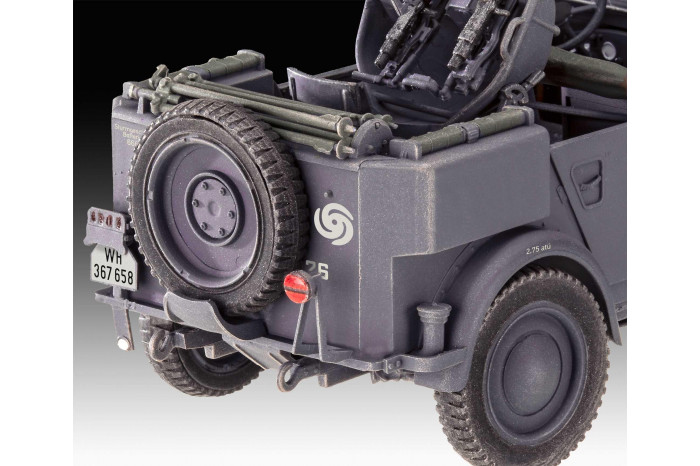 Plastic ModelKit military 03339 - Einheits-PKW Kfz.4 (1:35)