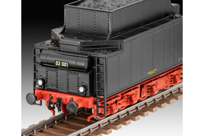 Plastic ModelKit lokomotiva 02171 - Express locomotive BR 02 & Tender 2'2'T30 (1:87)