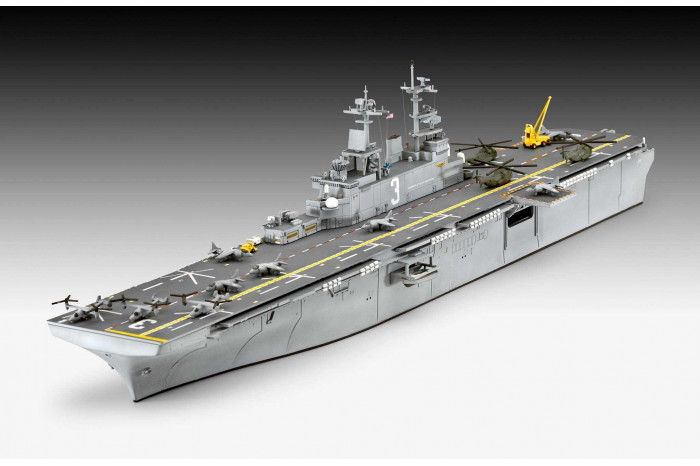 ModelSet loď 65178 - Assault Carrier USS WASP CLASS (1:700)