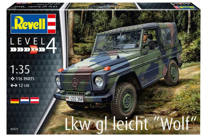 Plastic ModelKit military 03277 - Lkw gl leicht "Wolf" (1:35)