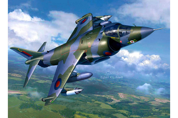 Gift-Set letadlo 05690 - Harrier GR.1 (1:32)