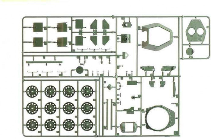 Model Kit tank 6570 - T-34/76 Mod. 43 (1:35)