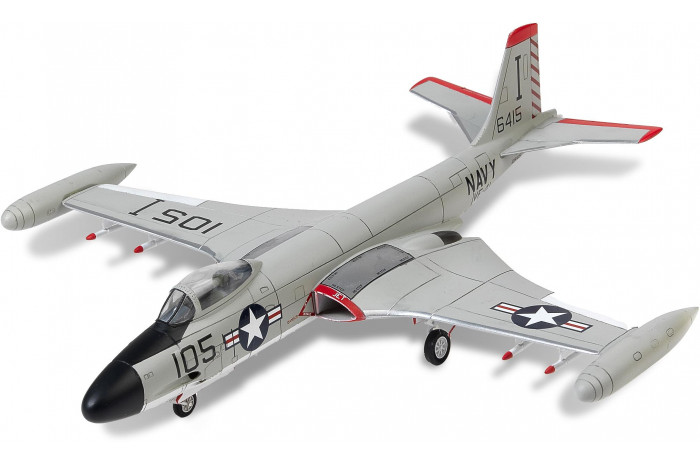 Model Kit letadlo 12548 - USN F2H-3 VF-41 "BLACK ACES" (1:72)