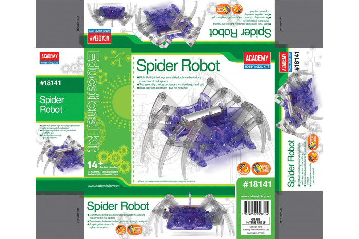 Educational Kit 18141 - SPIDER ROBOT
