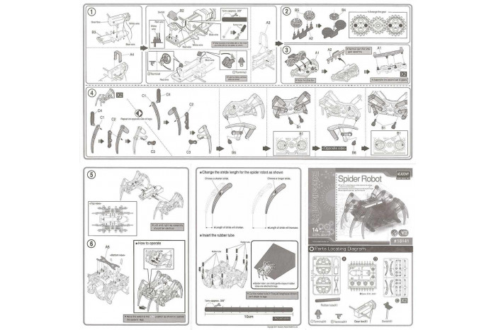 Educational Kit 18141 - SPIDER ROBOT