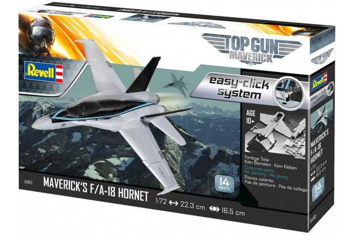 EasyClick letadlo 04965 - Maverick's F/A-18 Hornet "Top Gun" (1:72)