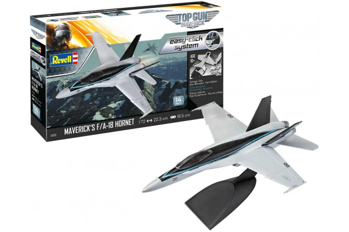 EasyClick letadlo 04965 - Maverick's F/A-18 Hornet "Top Gun" (1:72)