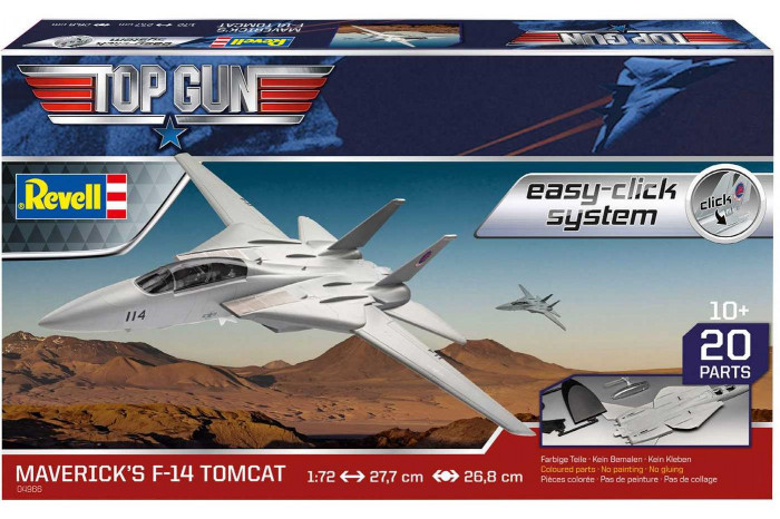 EasyClick letadlo 04966 - Maverick's F-14 Tomcat "Top Gun" (1:72)