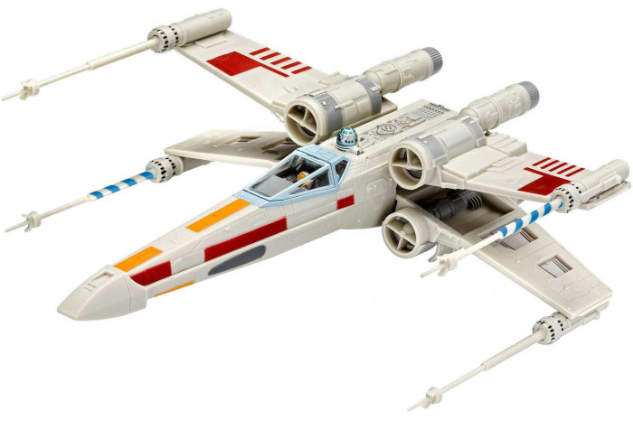 Gift-Set SW 06054 - X-Wing Fighter (1:57) + TIE Fighter (1:65)