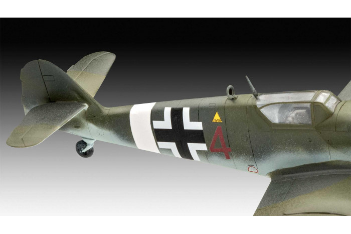 Plastic Modelkit letadla 03710 - Bf109G-10 & Spitfire Mk.V (1:72)