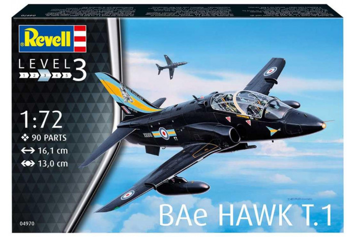 Plastic ModelKit letadlo 04970 - BAe Hawk T.1 (1:72)