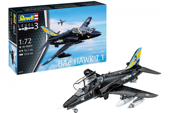 Plastic ModelKit letadlo 04970 - BAe Hawk T.1 (1:72)