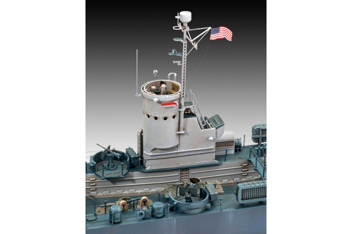 Plastic ModelKit loď 05169 - US Navy Landing Ship Medium (Bofors 40 mm gun) (1:144)
