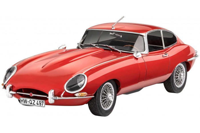 Plastic ModelKit auto 07668 - Jaguar E-Type (Coupé) (1:24)