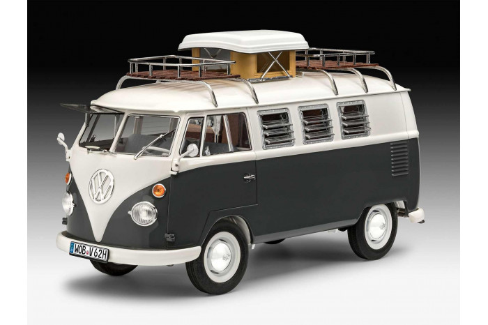 Plastic ModelKit auto 07674 - VW T1 Camper (1:24)