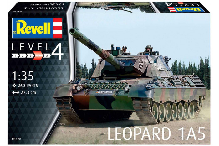 Plastic ModelKit tank 03320 - Leopard 1A5 (1:35)