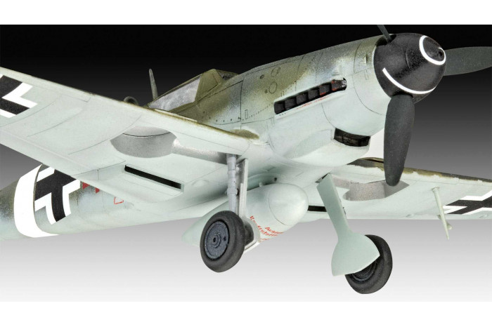 ModelSet letadla 63710 - Bf109G-10 & Spitfire Mk.V (1:72)