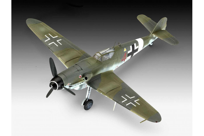 ModelSet letadla 63710 - Bf109G-10 & Spitfire Mk.V (1:72)