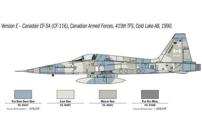 Model Kit letadlo 1441 - F-5A Freedom Fighter (1:72)