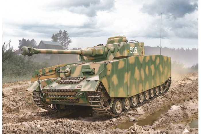 Model Kit tank 6578 - Pz. Kpfw. IV Ausf. H (1:35)
