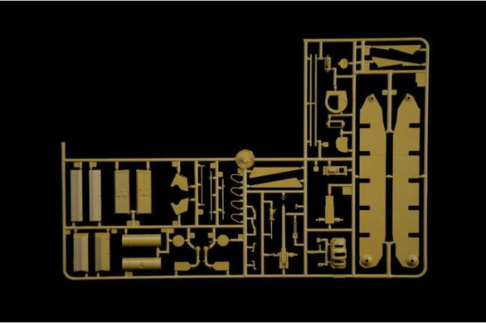 Model Kit military 6579 - Crusader Mk. II with 8th Army Infantry (1:35)