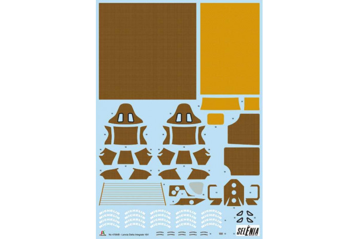 Model Kit auto 4709 - Lancia Delta HF Integrale (1:12)