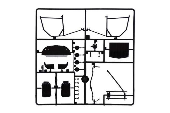 Model Kit auto 3632 - Mercedes-Benz 450SLC Rallye Bandama 1979 (1:24)