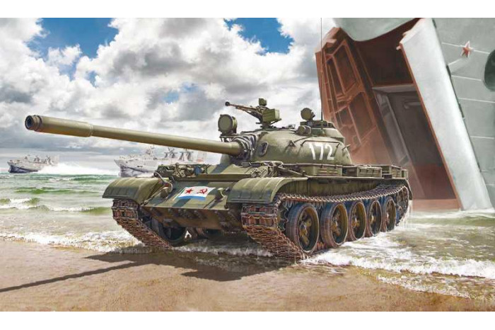 Model Kit tank 7081 - T-55 A (1:72)