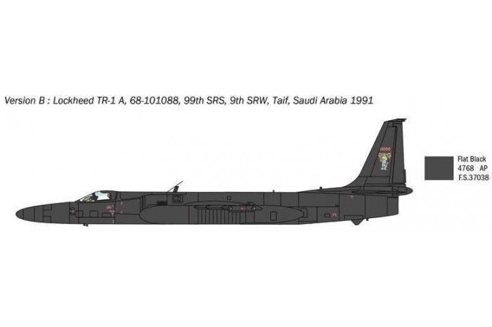 Model Kit letadlo 2809 - Lockheed TR-1A/B (1:48)