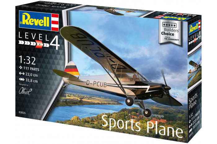 Plastic ModelKit letadlo 03835 - Builders Choice Sports Plane (1:32)