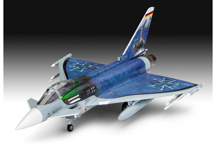 Plastic ModelKit letadlo 03843 - Eurofighter "Luftwaffe 2020 Quadriga" (1:72)