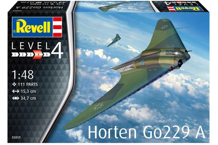 Plastic ModelKit letadlo 03859 - Horten Go229 A-1 (1:48)