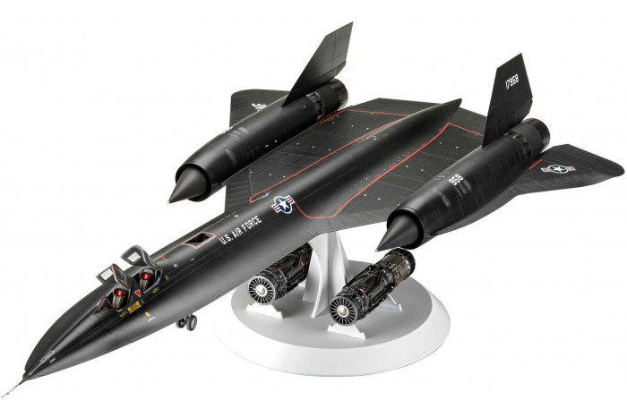 Plastic ModelKit letadlo 04967 - Lockheed SR-71 A Blackbird (1:48)