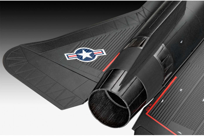 Plastic ModelKit letadlo 04967 - Lockheed SR-71 A Blackbird (1:48)
