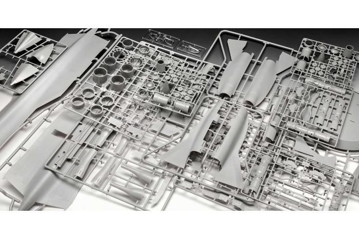 Plastic ModelKit letadlo 04967 - Lockheed SR-71 A Blackbird (1:48)