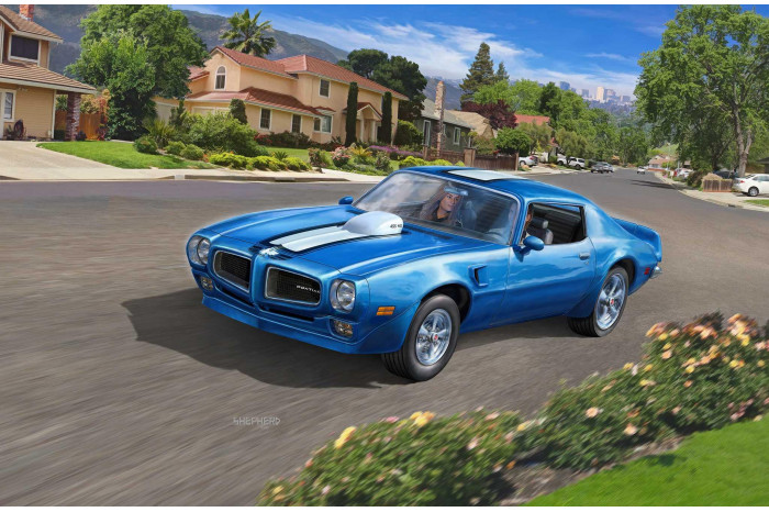 Plastic ModelKit auto 07672 - 1970 Pontiac Firebird (1:25)