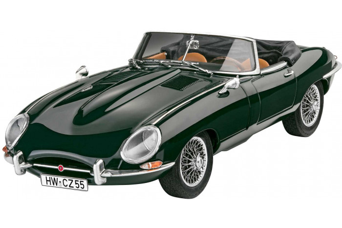 Plastic ModelKit auto 07687 - Jaguar E-Type Roadster (1:24)