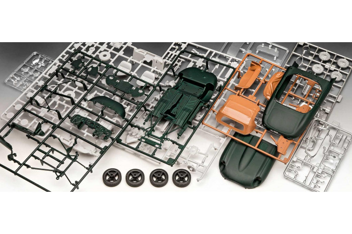 Plastic ModelKit auto 07687 - Jaguar E-Type Roadster (1:24)