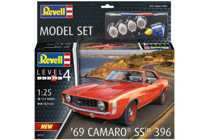 ModelSet auto 67712 - 69 Camaro SS (1:25)