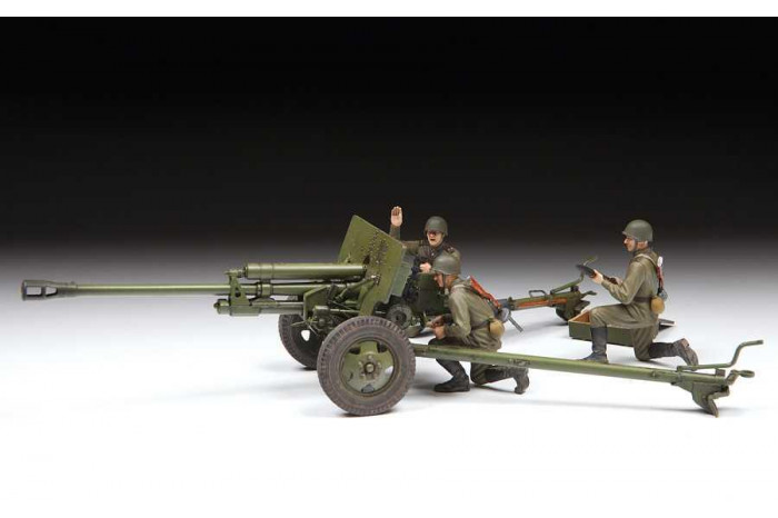 Model Kit military 3671 - ZIS-3 with crew (1:35)