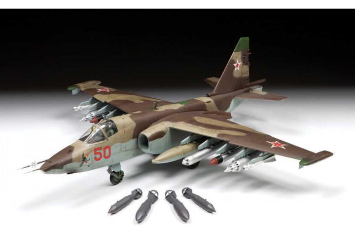 Model Kit letadlo 4807 - Sukhoi SU-25 "Frogfoot" (1:48)