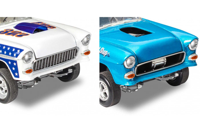 Plastic ModelKit MONOGRAM auto 4519 - ’55 Chevy Bel Air “Street Machine” (1:24)