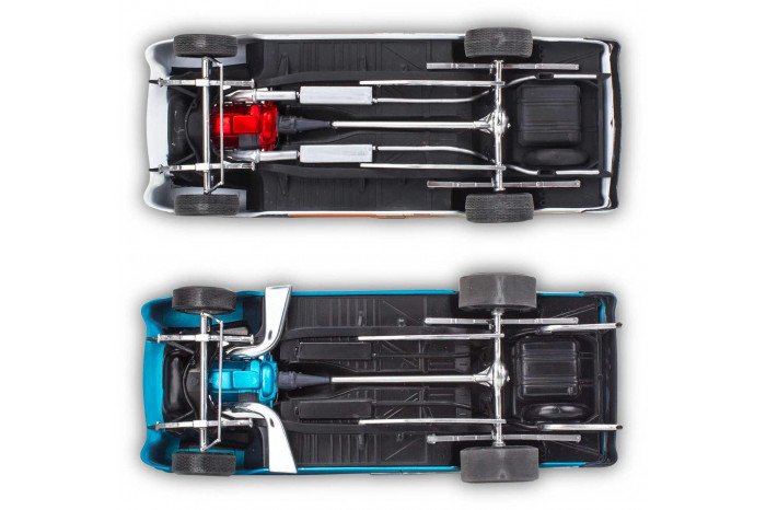 Plastic ModelKit MONOGRAM auto 4519 - ’55 Chevy Bel Air “Street Machine” (1:24)