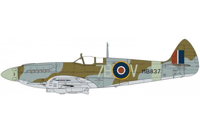Classic Kit letadlo A05117A - Supermarine Spitfire Mk.XII (1:48)