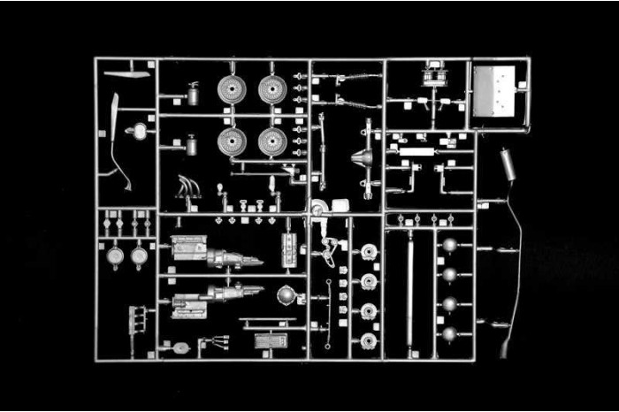 Model Kit auto 3664 - Ford Escort Zakspeed Gr. 2 (1:24)