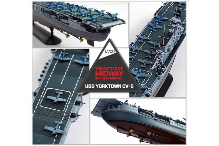 Model Kit loď 14229 - USS Yorktown CV-5 "Battle of Midway" (1:700)